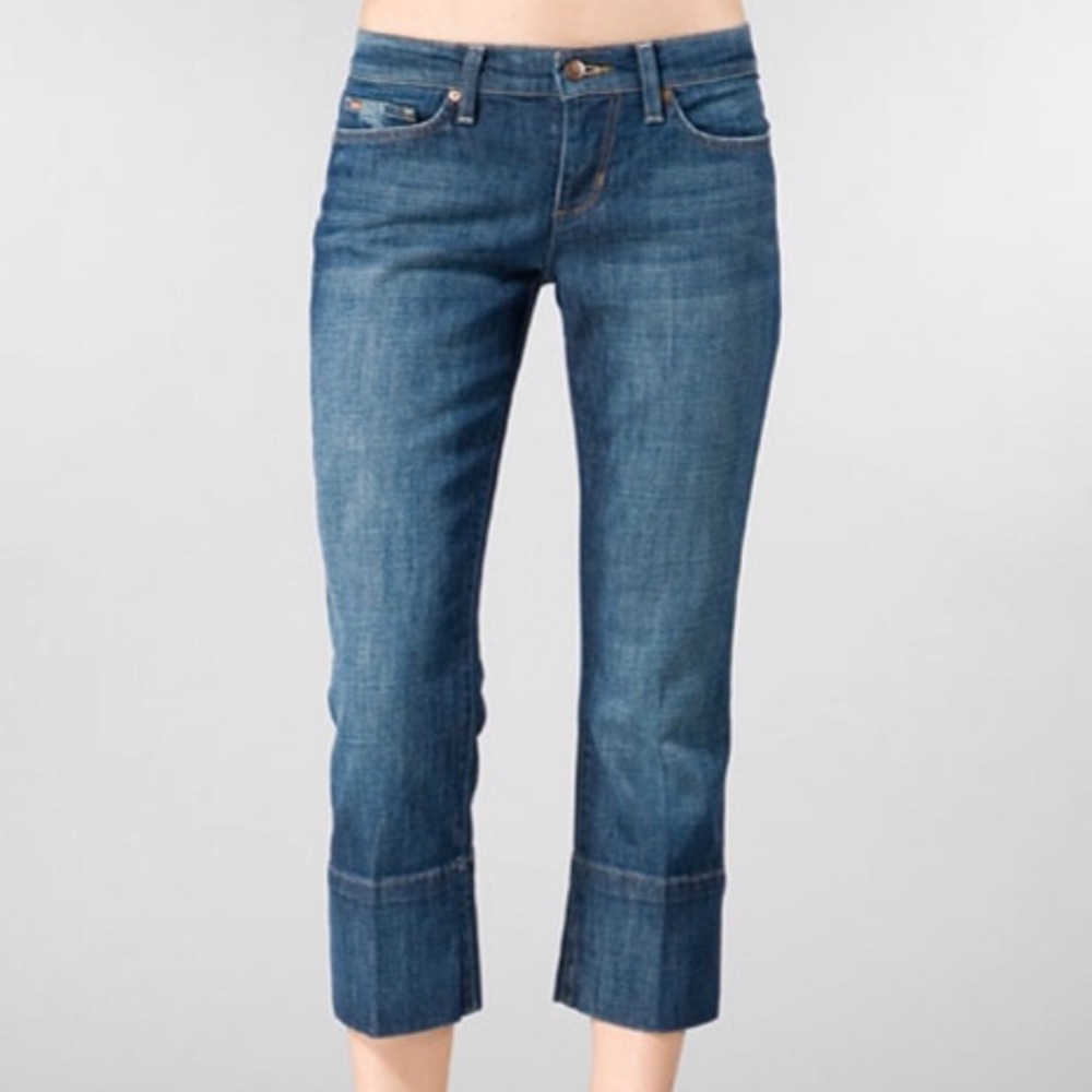 Joes jeans socialite kicker crop size 30